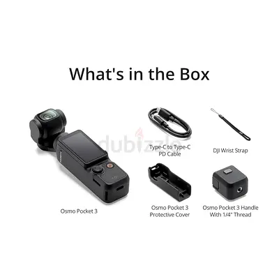 DJI Osmo Pocket 3 Handheld Gimbal Camera with a lot of Accessories (Like New)