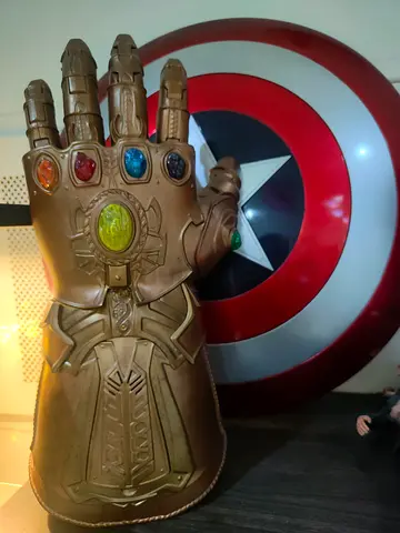 Price  negotiable, Infinity Gauntlet Toy with Captain America Shield and Thor Hammer