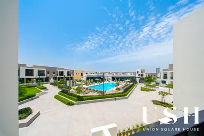 Park & Pool View | Arabian Ranches 3BR Villa