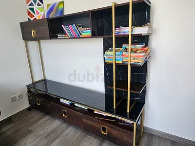 TV Stand / Wall Unit with Shelving