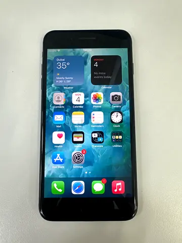 iPhone 7 plus in good working condition — 256GB (Black) ايفون 7 بلس حالة جيدة