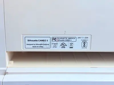 Silhouette CAMEO 3 Cutting Machine (White) - Used