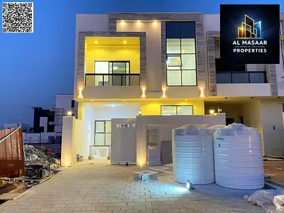 تملك فيلا بسعر مغرى تصميم اوروبى تشطيب سوبر ديلوكس بسعر شامل رسوم التسجيل والتمليك موقع مميز مقابل السفير مول مباشرة وقريب لشارع الشيخ محمد بن زايد