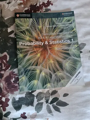 Cambridge International AS  A Level Mathematics: Probability  Statistics 1 Coursebook