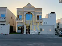Luxury villa for sale in Al Yasmin, Ajman | Spacious yard with swimming pool | Central air condition