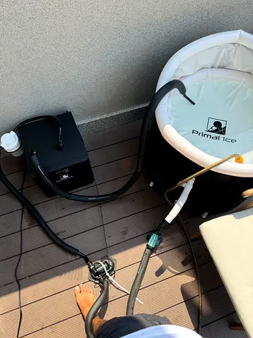 Ice Bath Chiller + Tub + Matt + Filters + Thermometer