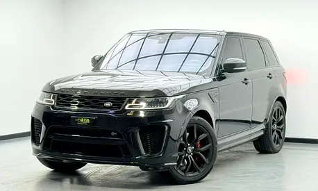 2022 Range Rover Sport SVR, 2027 RR Warranty + Service Pack, Full RR Service History, GCC