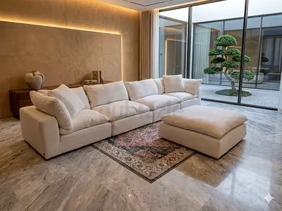 Marina home Luscious feather 🪶 filled modular sofa