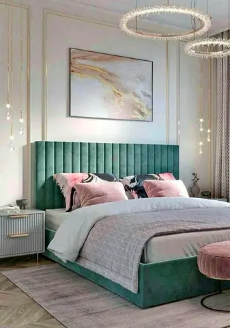 King Size Fully Custom Made Brand New Luxury Bedframe,Hydraulic Storage Can be Installed