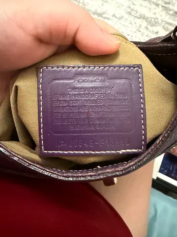 Authentic Coach Small Leather Crossbody Bag — Good Used Condition