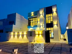 Modern luxury 5-bedroom villa with private pool for sale in Helio 2 - Ajman | Registration and owner