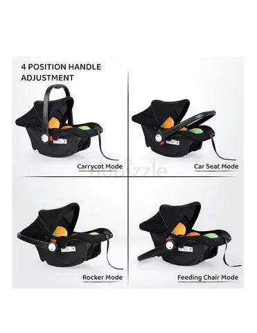 Baby car seat - R for Rabbit