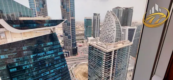 مكتب مجهز | مفروش | مناظر SZR والمارينا | القلعة، الخليج التجاري