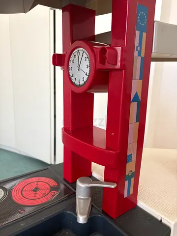 Kids Play Kitchen Stove with Clock and Knobs - Good Condition