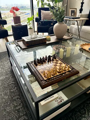 Tempered Glass Coffee Table  2 Side Tables for Sale - Flawless Condition