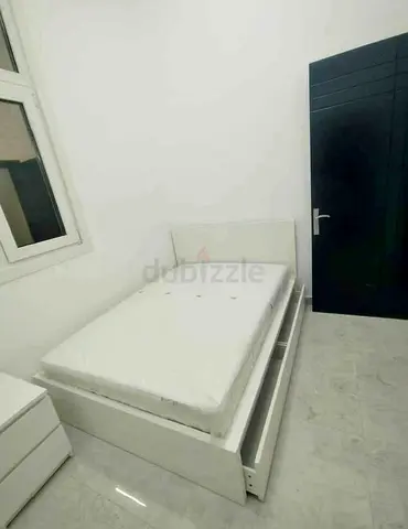 IKEA Malam double bed 140×200cm bed with 2 storage drawers underneath and Ikea mattress is available