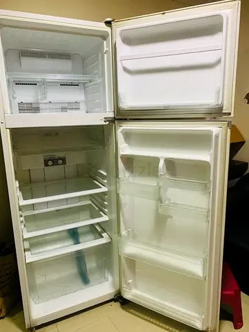 White  colour sharp company fridge for sale