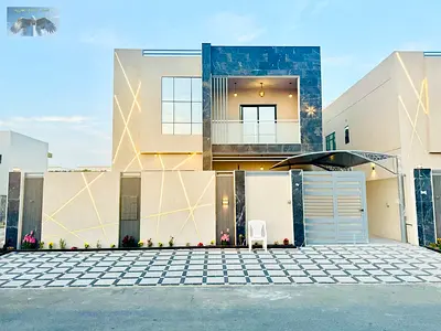 Brand New Villa in Al Zahya 5 Master Bedrooms Majlis Living Room Roof Garden Maid Room Prime Location