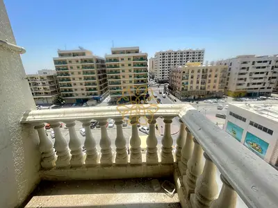 2 Bedroom with 2 Balcony +Wardrobe +Store room with Open View In Al Majaz 2 Area