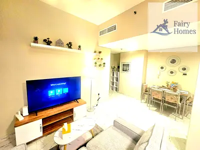 Furnished 1BR | MAG 555 | Garden & City Views