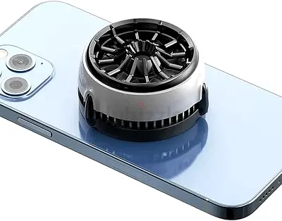 15W Magnetic Semiconductor Mobile Phone Cooler Fan with Wireless Charger instant Cooling Mobile