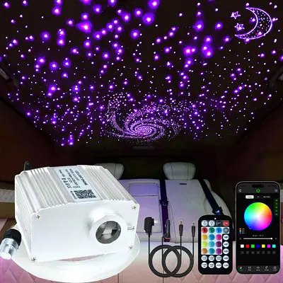 Starlight Headliner Kit 10W Twinkle Star Roof Lights for Car