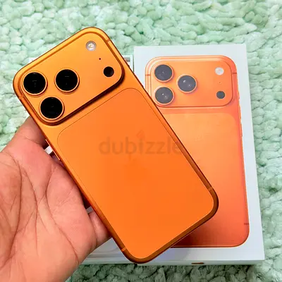 IPHONE 17 PRO 256GB STORAGE ORANGE TITANIUM TDRA VERSION
