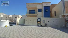 Villa in Al-Amrah for annual rent, first occupancy, high-end finishing and excellent space, 5 master