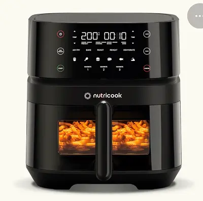 Nutricook Digital Air Fryer vision