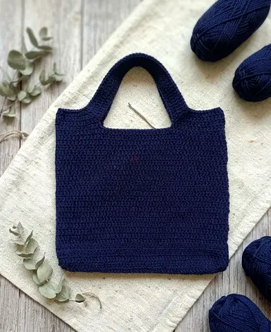 Handmade Crochet Tote Bag
