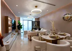 Fully furnished one-bedroom apartment in Tiger Downtown. Cash price AED 534,000 or installments AED