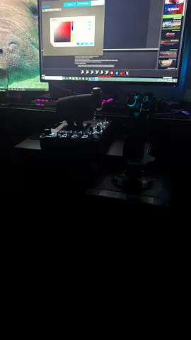 Logetich X56 Hotas Flight stick and Throttle with Stand
