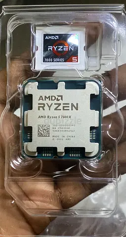AMD Ryzen 5 7600X CPU — Brand New in Clamshell