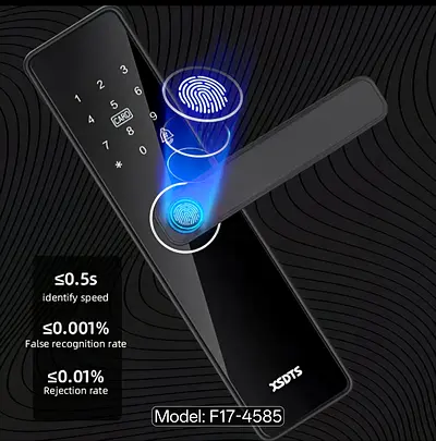 Smart Fingerprint Door Lock (Model F17-4585) - Touchpad  Keyless Entry