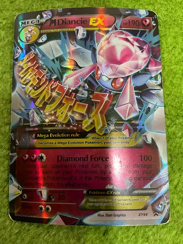 Mega Diancie-EX Pokémon TCG Collectible Card (Holo Rare)