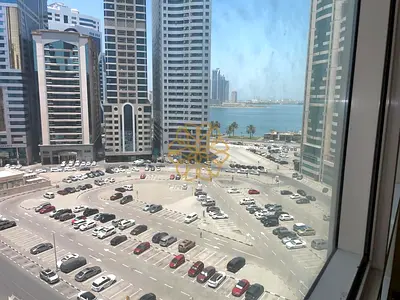 2 Bedroom with 1 Mid Romm with 4 washroom + Wardrobe with Parking Free+GYM Pool Free in Open View In Al Majaz 2 Area