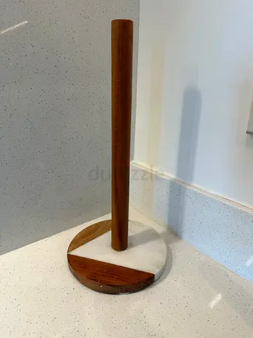 Marble/Wooden Paper Towel Holder