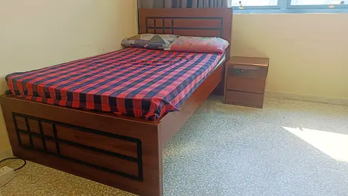 Double bed with Mattress