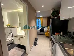 Furnished studio for rent in Aljada Areej all bills included gym pool free parking central AC modern