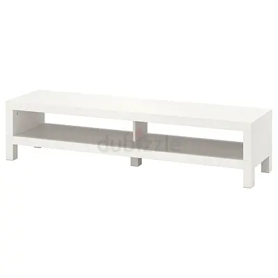 IKEA - TV bench, white, 160x35x36 cm