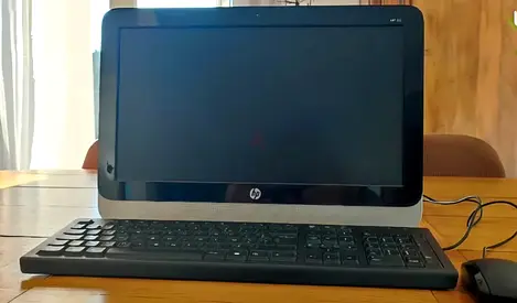 HP All In One PC core i5-2.0GHz–8GB Ram- 250GB SSD- 20 inches display- Wifi Win-10 keyboard mouse