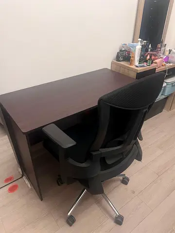 Office Desk with Drawer + Office Chair – 1 Year Old – Good Condition