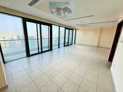 Luxury 3BR Apartment + Maid Room VIP | Free AC | Gym | Pool | Parking | Al Khan Corniche
