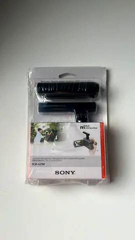 Sony Gun Zoom Microphone ECM-GZ1M