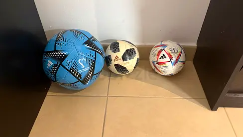 World cup footballs