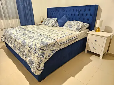Super King bed with inbuilt storage