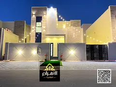 Villa for rent in the heart of Al Zahia, Ajman - first occupancy, ready to move in - directly on th