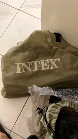 Intex Electric Air Mattress Pump (built-in) - Good Working Condition