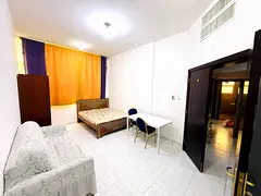 Fully furnished hall room with separate bathroom available in Shabiya 10.family/couples mainly india