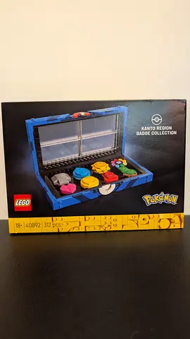 LEGO Pokémon Kanto Region Badge Collection (Set 40892) - New in Box